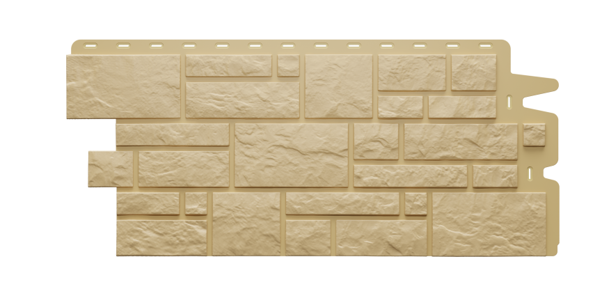 Фасадная панель Docke Burg, Кремовый купить в Цандрыпш