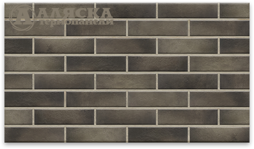 Фасадные термопанели Аляска 22. Retro brick pepper купить в Цандрыпш