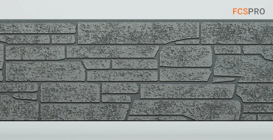 Фиброцементные панели FCS Simple АА7 (под камень) купить в Цандрыпш