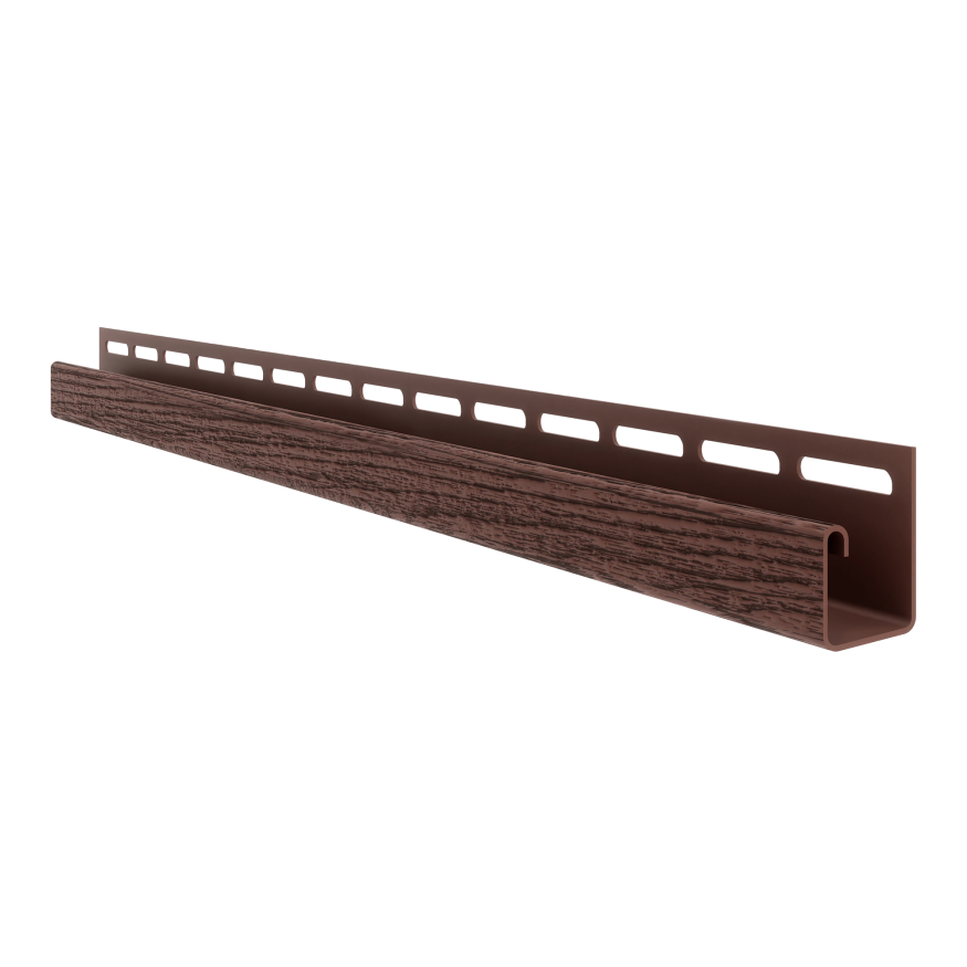 Планка J-профиль Технониколь Фактур, Орех купить в Цандрыпш