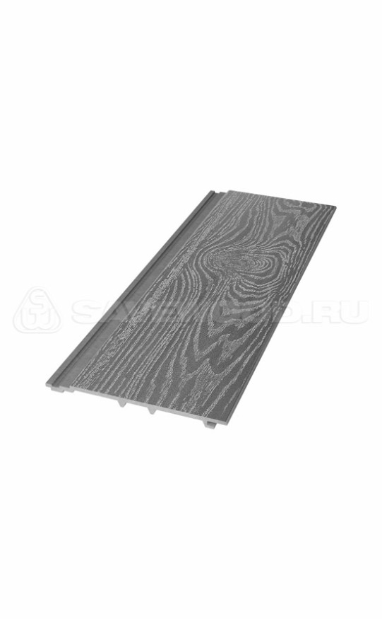 Сайдинг из ДПК SaveWood, SW Cedrus (T), Пепельный купить в Цандрыпш