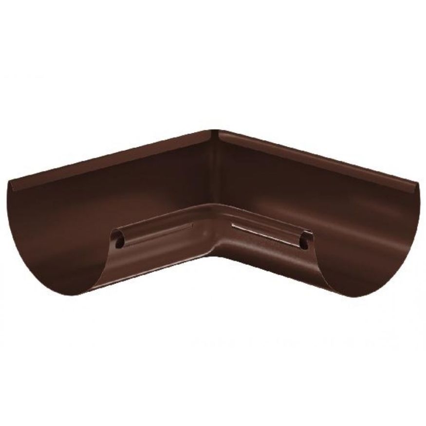 Внутренний угол желоба 90° Aquasystem, коричневый RAL 8017, 125/90 купить в Цандрыпш