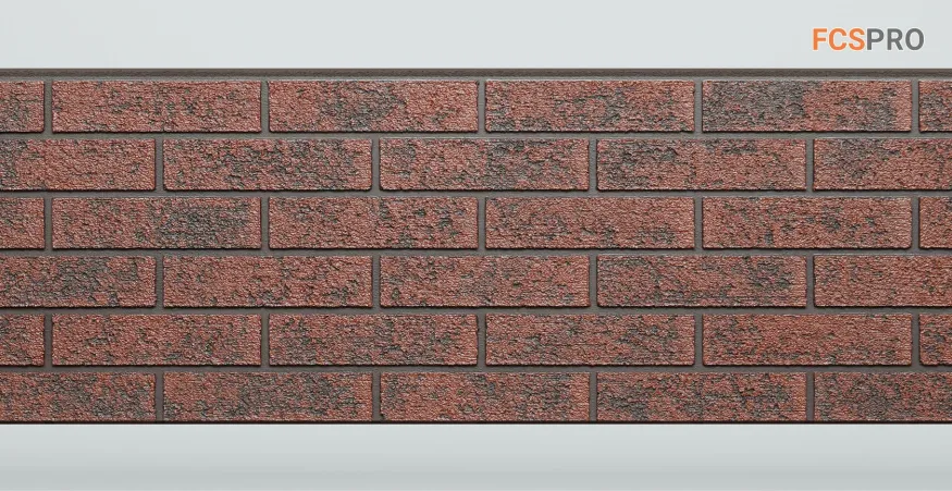 Фиброцементные панели FCS Simple АА9 (под кирпич) купить в Цандрыпш