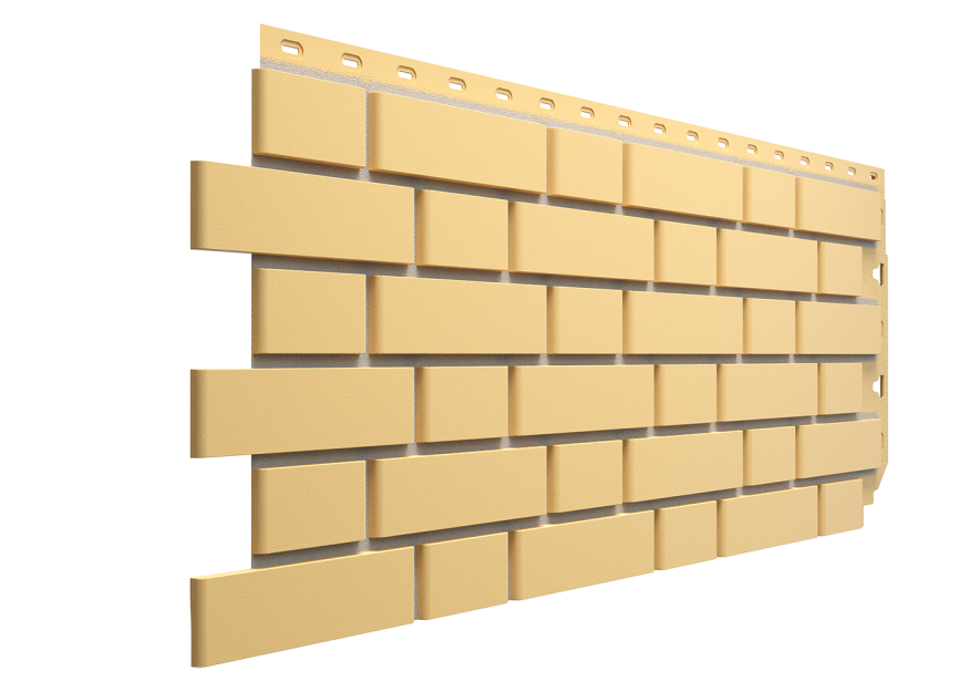 Фасадные панели Docke, Standard, Flemish (Флемиш) Жёлтый купить в Цандрыпш