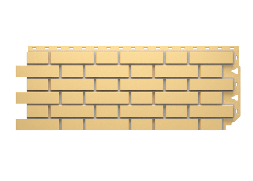 Фасадные панели Docke, Standard, Flemish (Флемиш) Жёлтый купить в Цандрыпш