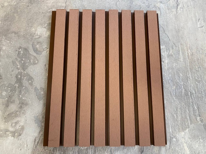 Фасадная реечная панель EasyDecking, Wood-X, Коричневый купить в Цандрыпш