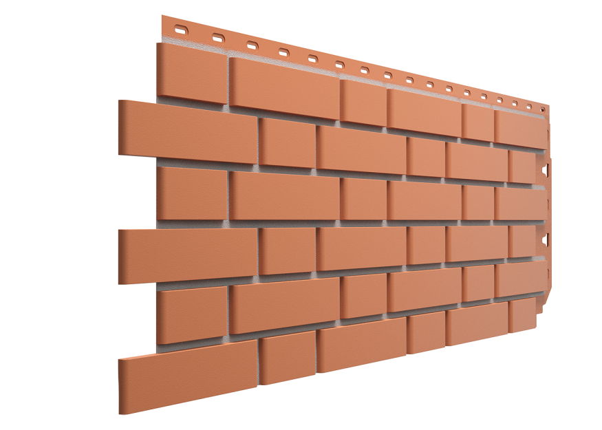 Фасадные панели Docke, Standard, Flemish (Флемиш) Красный купить в Цандрыпш