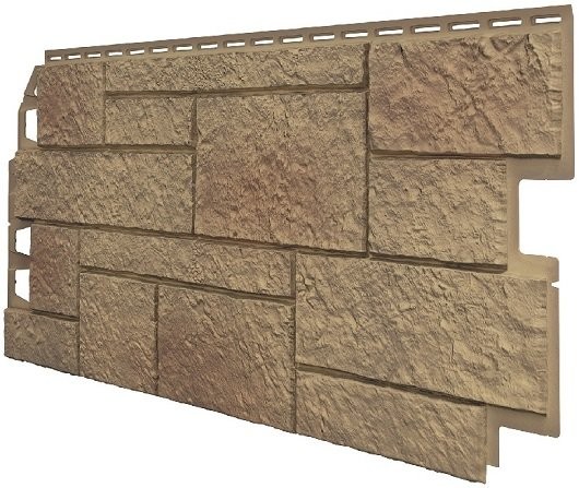 Фасадная панель VOX Sandstone (Сандстоун) светло-коричневого цвета купить в Цандрыпш