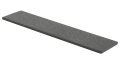 Заборная доска GRINDERDECO, ДПК, шлифованная цвет Асфальт. купить в Цандрыпш