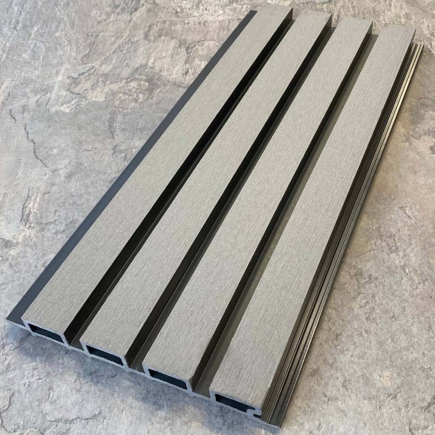 Фасадная реечная панель EasyDecking, Wood-X, Серый купить в Цандрыпш