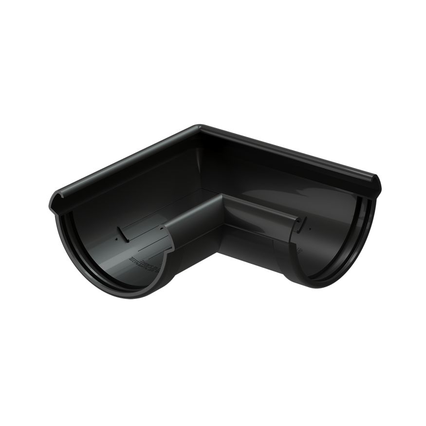 Угол желоба 90˚ Docke Lux, Карбон купить в Цандрыпш