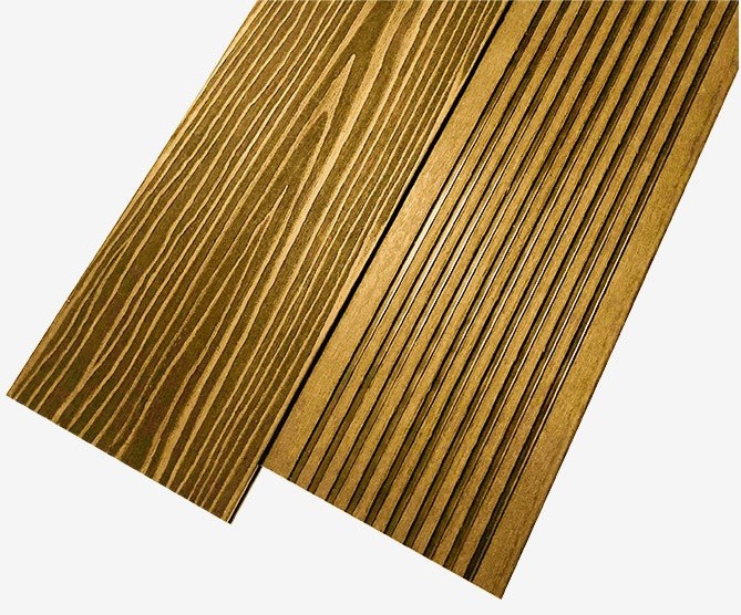 Террасная доска из ДПК RusDecking Unodeck Solid - Цвет Орех купить в Цандрыпш