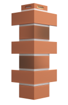 Угол наружный Docke, Premium, Flemish (Флемиш) Красный-жженый