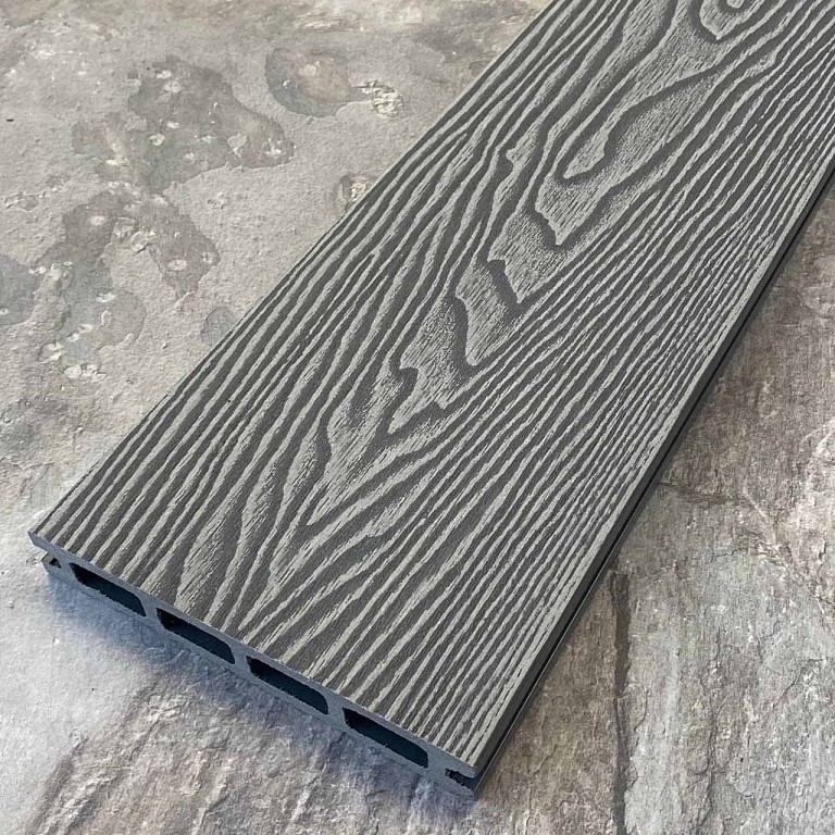 Террасная доска ДПК EasyDecking, Wood-X, Серый купить в Цандрыпш