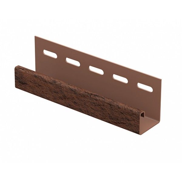 J-планка Ю-Пласт Стоун Хаус Камень, Жженый купить в Цандрыпш