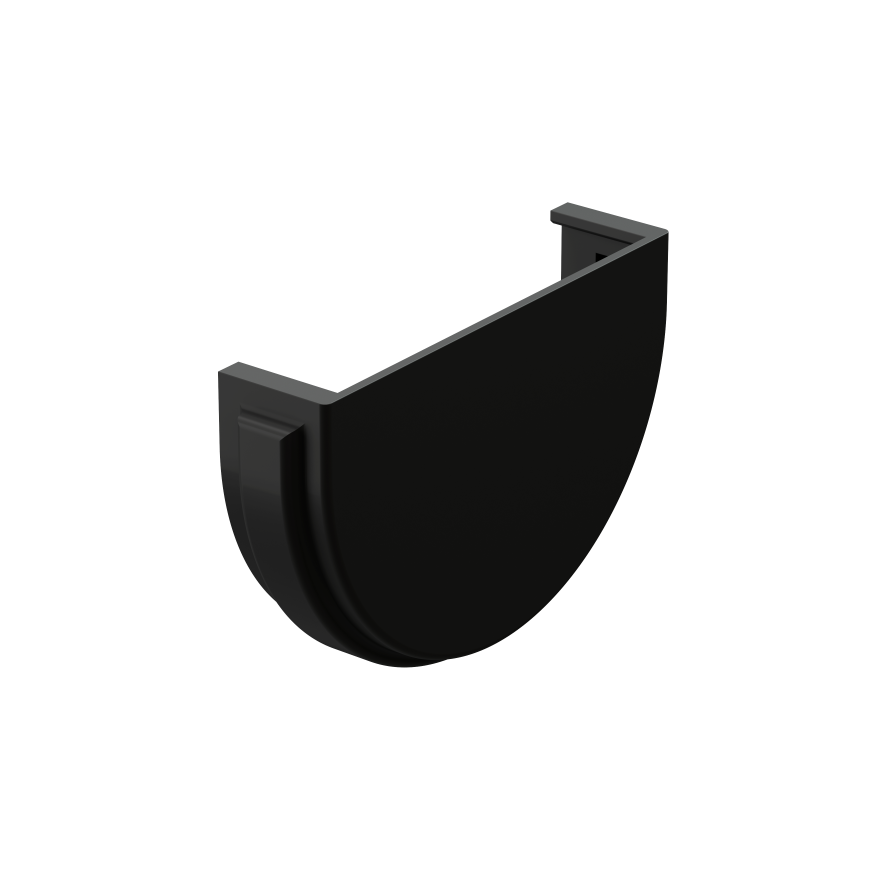 Заглушка желоба Docke Premium, Карбон купить в Цандрыпш