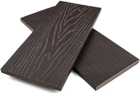 Полнотелая заборная доска ДПК NanoWood цвета Венге купить в Цандрыпш