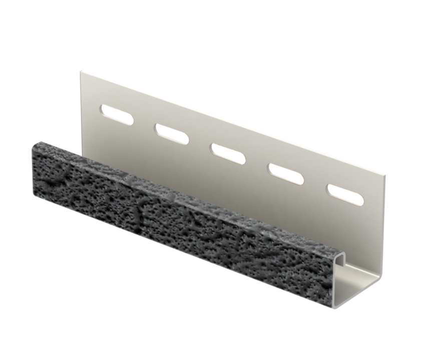 J-профиль Ю-Пласт, Стоун Хаус S-Lock Клинкер Нордик, Графитовый купить в Цандрыпш