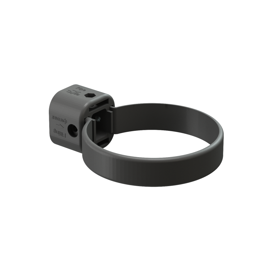 Хомут универсальный Docke Lux, Графит купить в Цандрыпш
