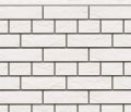 Фасадная панель Доломит, Кирпич Славянка, Белый цвет, прокрашенный. купить в Цандрыпш