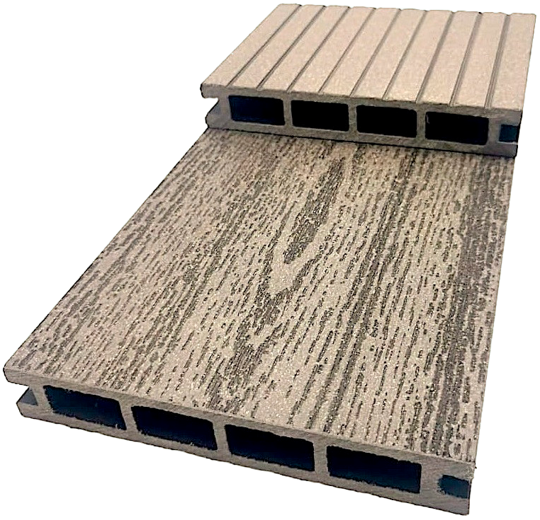 Террасная доска NanoWood «Эко Классик» в цвете Венге купить в Цандрыпш