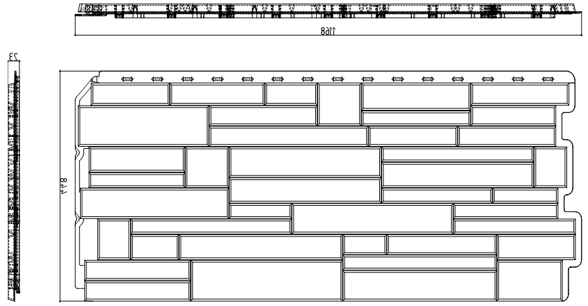 Фасадная панель Альта-Профиль Скалистый Камень Кавказ купить в Цандрыпш