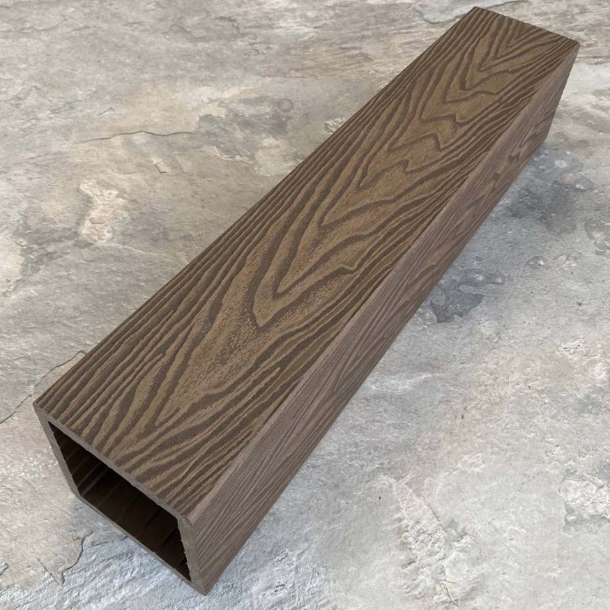 Столб для ограждения из ДПК EasyDecking, Wood-X, Венге купить в Цандрыпш