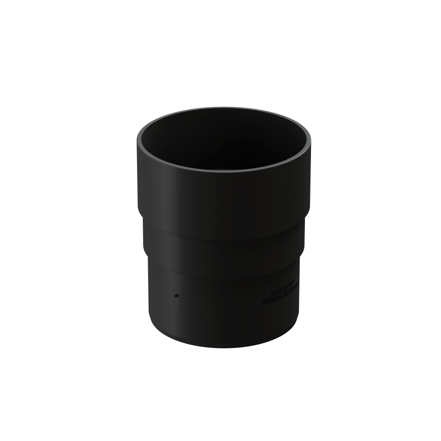 Соединительная муфта для водостока Docke Premium, Карбон купить в Цандрыпш