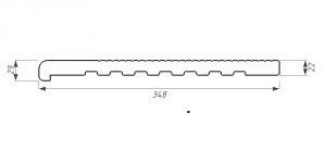 Ступени из ДПК WOODVEX Select Графит купить в Цандрыпш