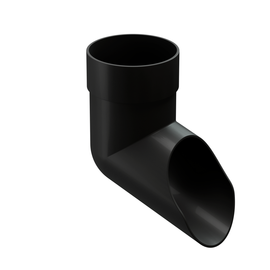 Наконечник для водосточной трубы Docke Premium, Карбон купить в Цандрыпш