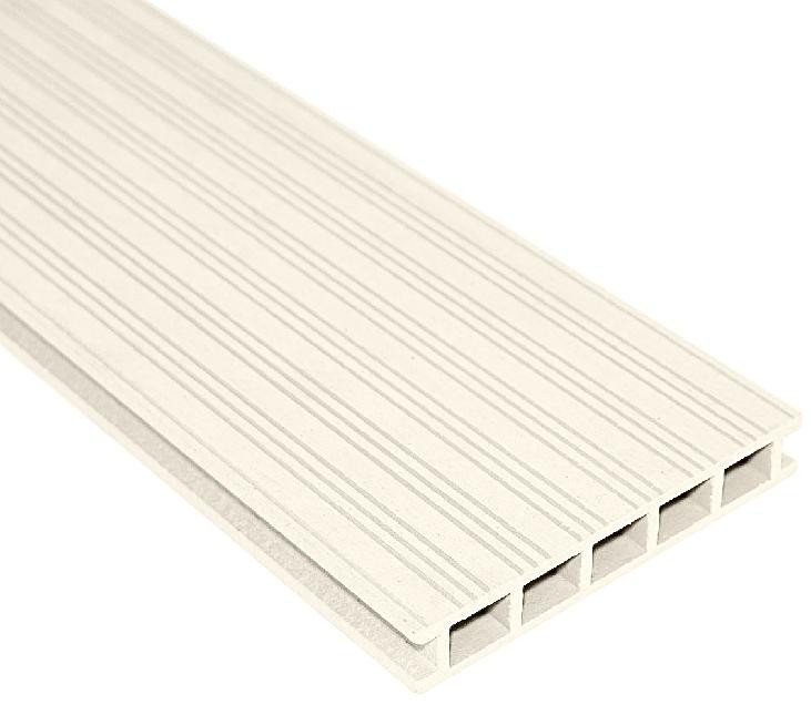 Террасная доска Faynag Premium VELVET-ZEBRA из ДПК в цвете Слоновая кость. купить в Цандрыпш