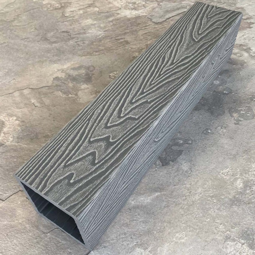 Столб для ограждения из ДПК EasyDecking, Wood-X, Серый купить в Цандрыпш