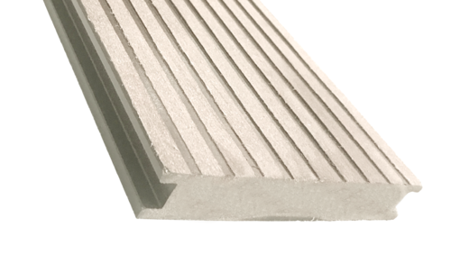 Террасная доска из ДПК ECODECKING Premium Цвет слоновой кости купить в Цандрыпш