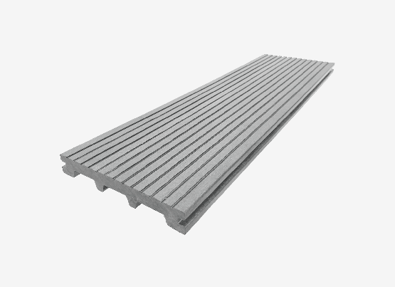 Террасная доска из ДПК RusDecking Unodeck Titanio - Цвет Серый купить в Цандрыпш