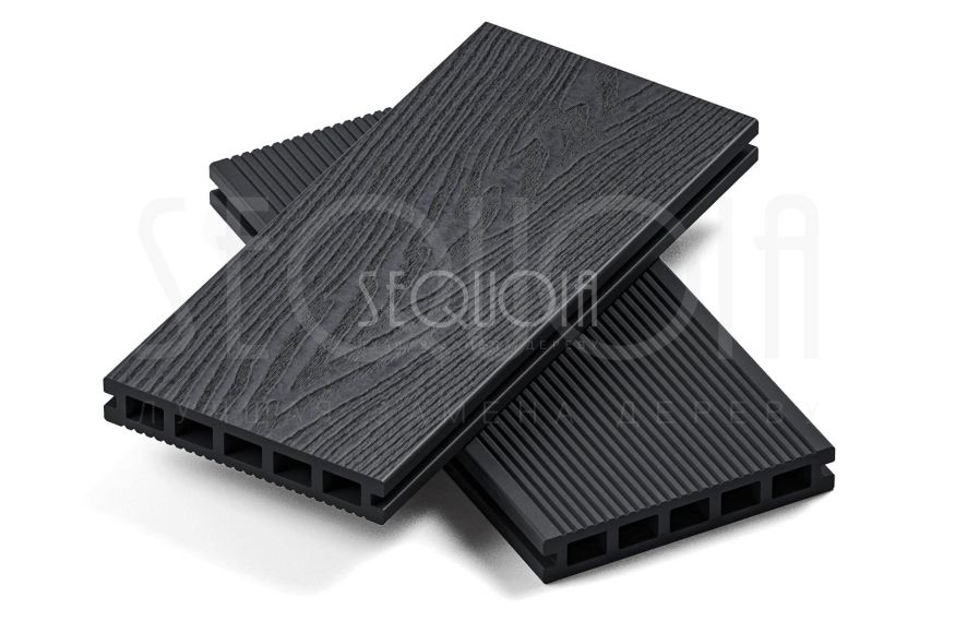 Доска террасная ДПК 3D SEQUOIA Evolution WOOD BLACK купить в Цандрыпш