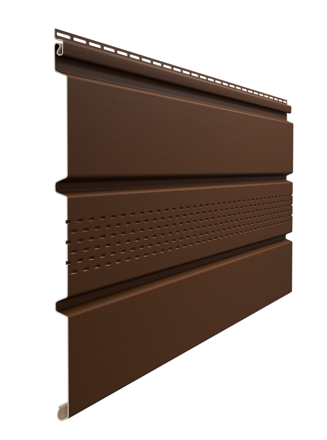 Софит Docke T4 с центральной перфорацией Каштан купить в Цандрыпш