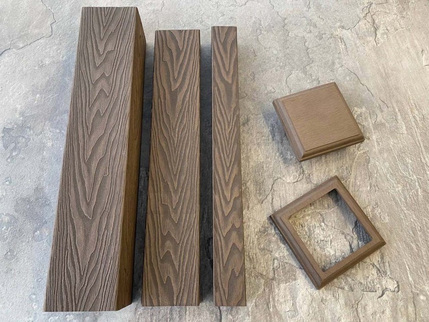 Перила для ограждений из ДПК EasyDecking, Wood-X, Венге купить в Цандрыпш