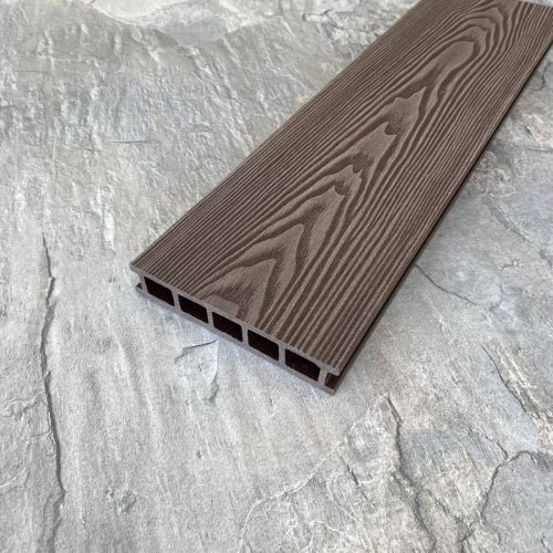 Террасная доска ДПК Latitudo, Euro 3D, Шоколад купить в Цандрыпш