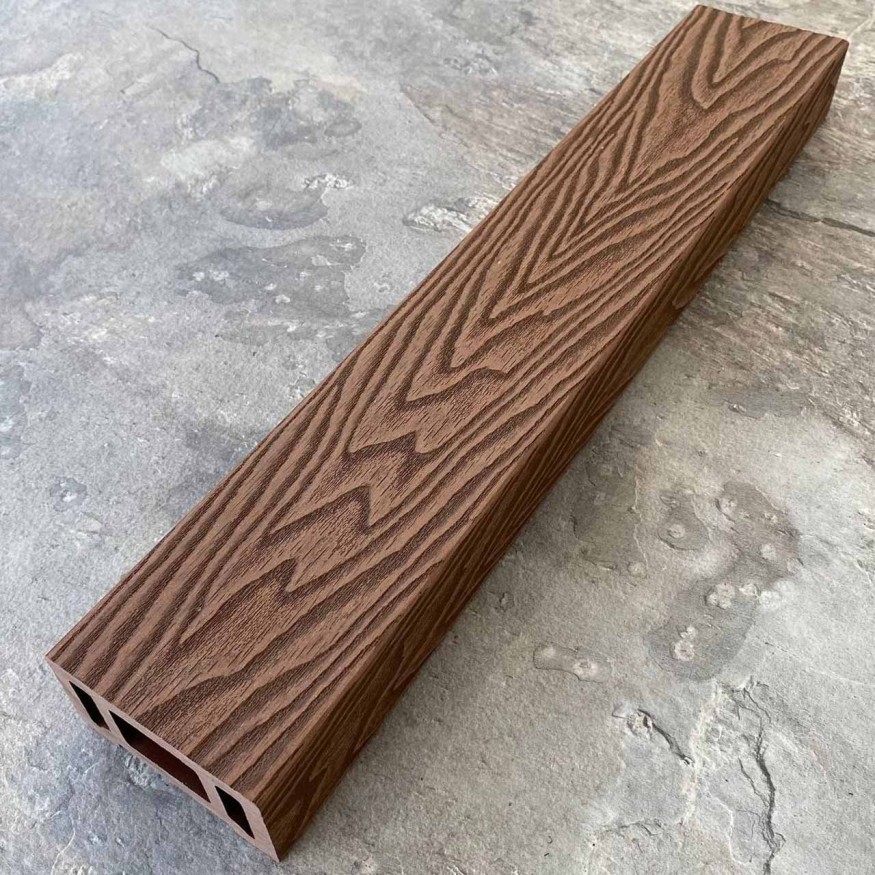 Перила для ограждений из ДПК EasyDecking, Wood-X, Коричневый купить в Цандрыпш
