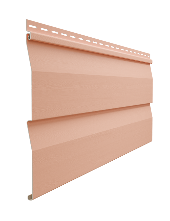 Виниловый сайдинг Docke, Корабельный брус D4.5DL STANDARD, Персик купить в Цандрыпш