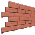 Фасадная панель Доломит, Прокрашенный кирпич Славянка, Красный купить в Цандрыпш