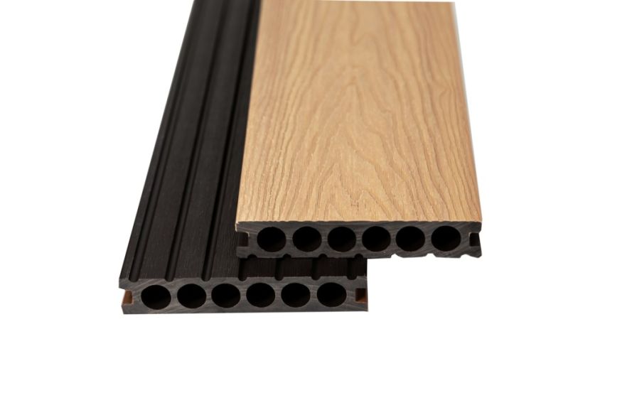 Террасная доска Ecodecking Скай коэкструзия Бук купить в Цандрыпш