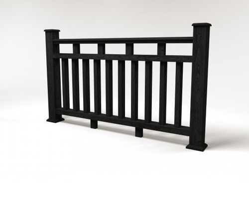 Ограждение из древесно-полимерного композита FG8 кварц купить в Цандрыпш