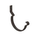 Крюк короткий усиленный модернизированный с комплектом крепления Aquasystem, PU MATT, RAL 8017 Темно Коричневый 125/90 купить в Цандрыпш