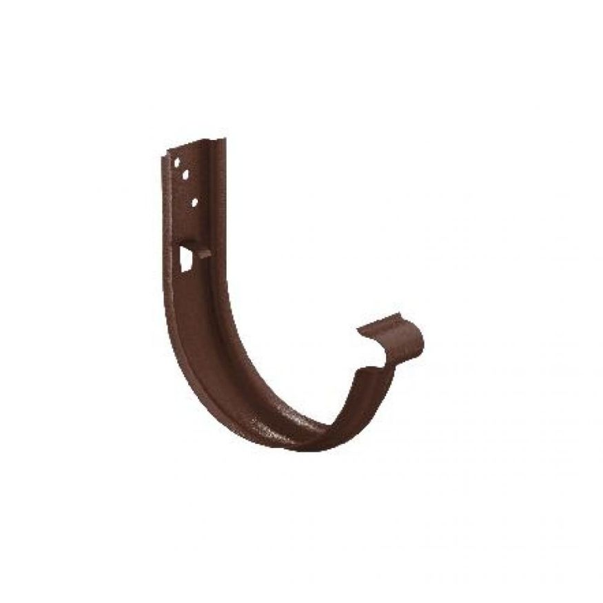 Универсальный крюк с комплектом креплений, Aquasystem, коричневый матовый RAL 8017, 125/90. купить в Цандрыпш