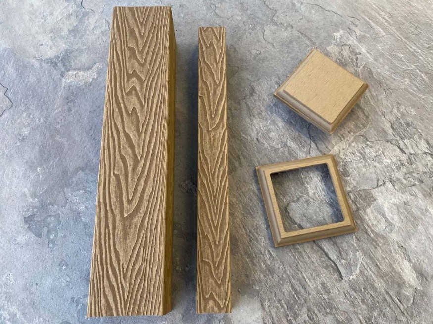 Балясина для ограждений из ДПК EasyDecking, Wood-X, Дуб купить в Цандрыпш