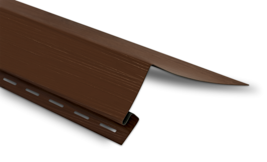 Широкая околооконная планка Ю-Пласт Коричневый купить в Цандрыпш