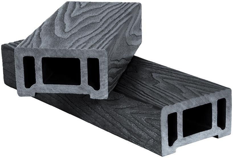 Поручень Polivan SINGARAJA 3D, черный с текстурой дерева. купить в Цандрыпш