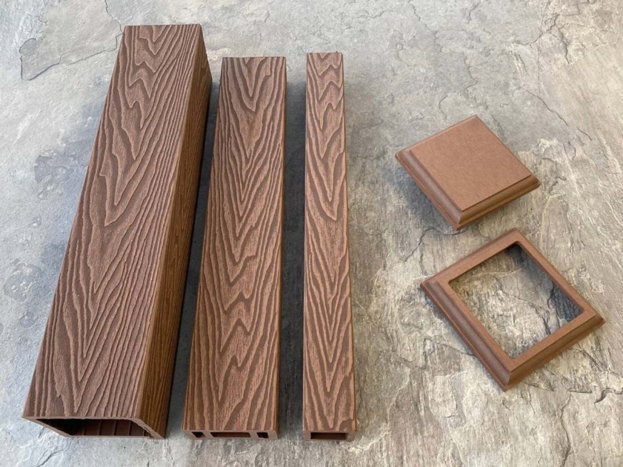 Балясина для ограждений из ДПК EasyDecking, Wood-X, Коричневый купить в Цандрыпш