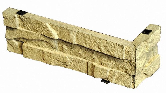 Угловой элемент Кирисс Фасад с имитацией камня. купить в Цандрыпш